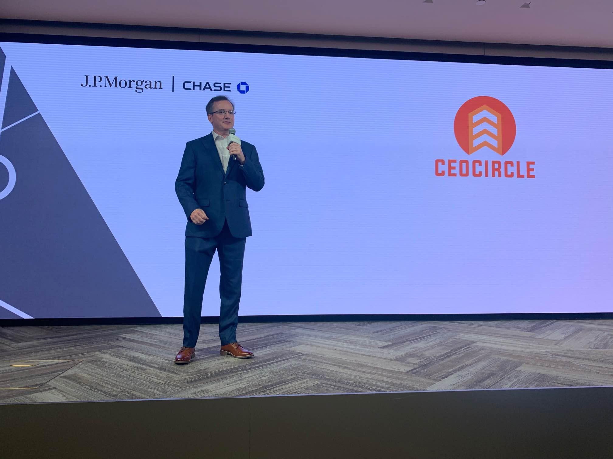 AMSG CEO Jim-O'Farrell speaks at CEOCircle Event