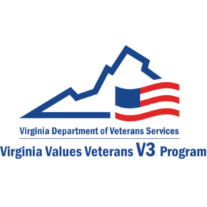 Virginia Values Veterans V3 Program logo.
